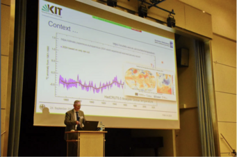 Begrüßungsansprache von Prof. Dr. Peter Braesicke (KIT IMK-ASF/DWD) Begrüßungsansprache von Prof. Dr. Peter Braesicke (KIT IMK-ASF/DWD)